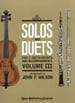 Solos and Duets for C Instruments